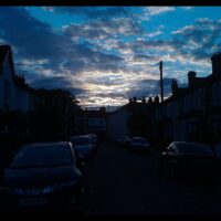 blue evening