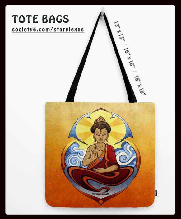 Society6 tote bag